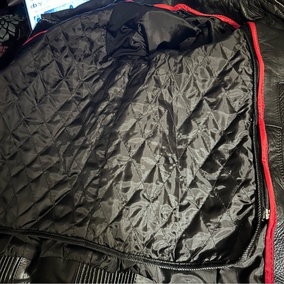 Milwaukee Motorcycle Jacket Women's Size M Black With Braided Detail Thinsulate - Picture 7 of 9